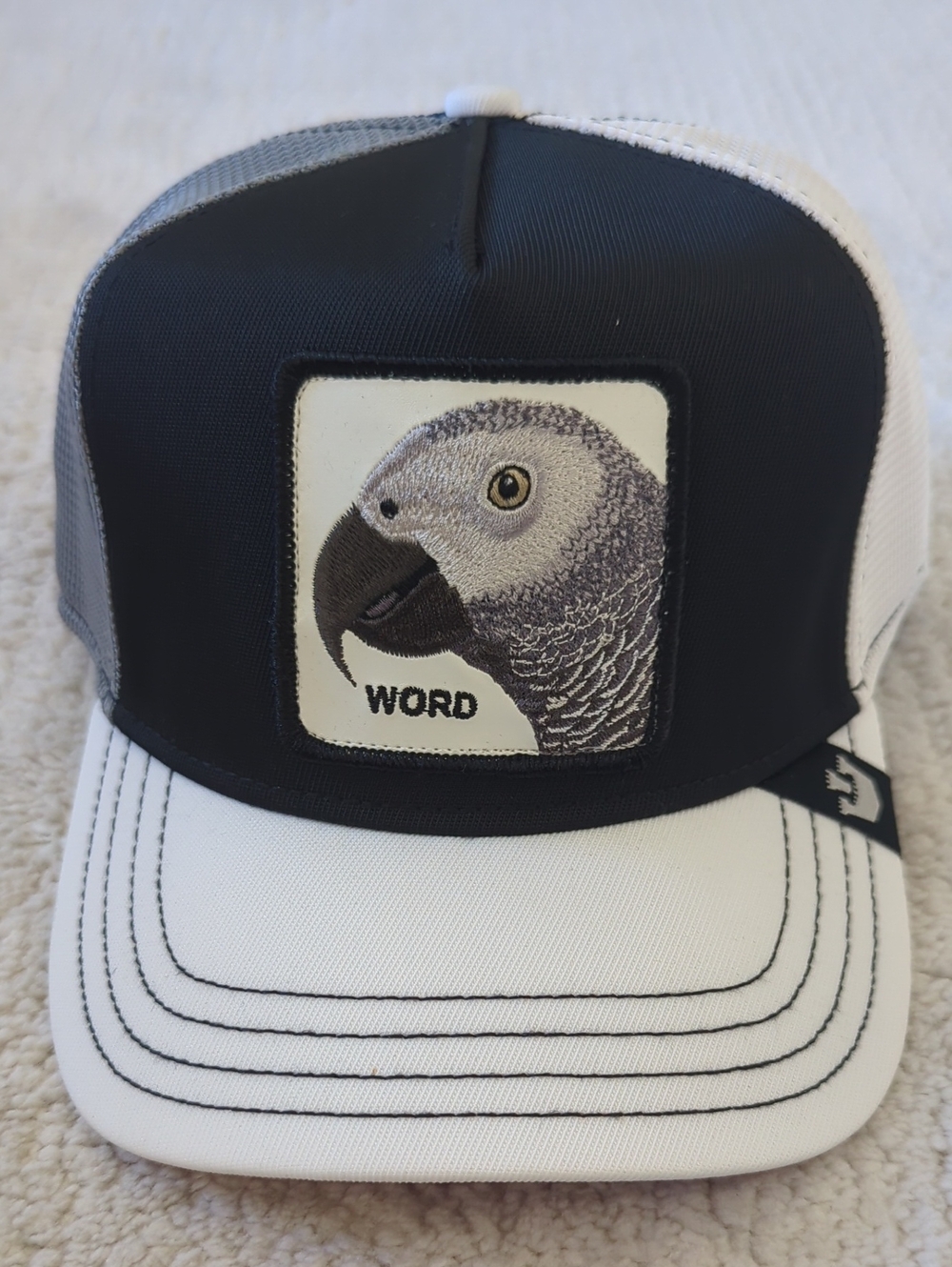 Goorin Bros Word Parrot Animal Farm Snapback Trucker Hat